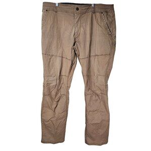Kuhl Pants Mens 38x32 Free Generator Saddle Stitch Hiking Outdoor Climbing Brown